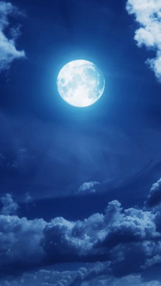 Earth Moon Phone HD Wallpaper