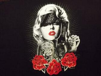 Marilyn Monroe Guns Sexy Flowers