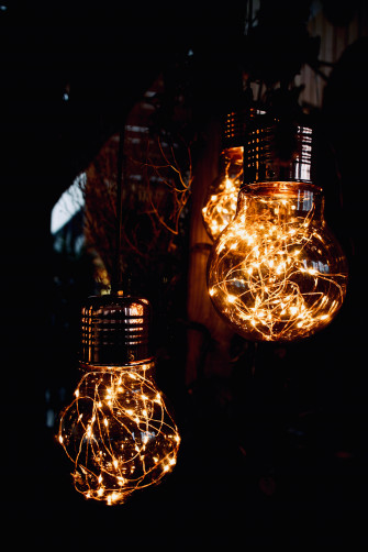 Fairy Lights Aesthetic Wallpaper