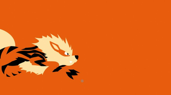 Arcanine Simplism Wallpaper By Stonah