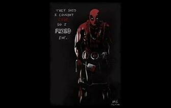 Deadpool Computer Wallpaper Desktop Background Id
