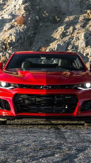 Chevrolet Camaro Zl1 Red Wallpaper HD
