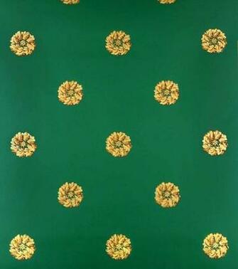 Tapetenreproduktion Wallpaper Reproduction Rosetten Muster In