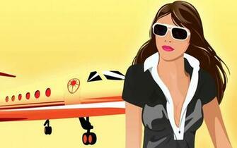 Flight Attendant Wallpaper