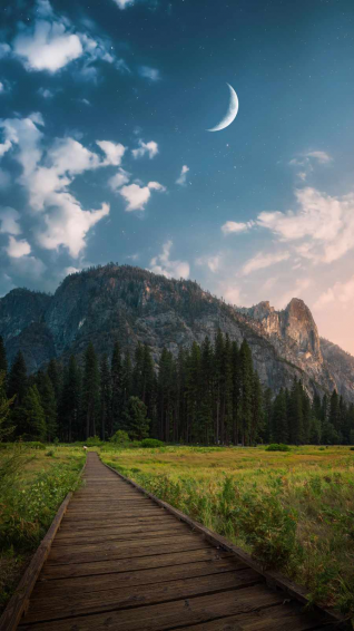 Nature Land iPhone Wallpaper