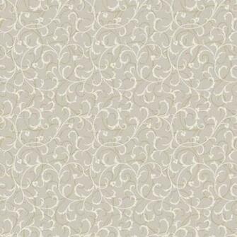 Silver And Cream Swirl Scroll Wallpaper Wall Sticker Outlet
