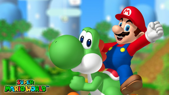 Super Mario World Background Wallpaper Size