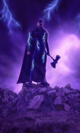 Thor Hammer HD Wallpaper