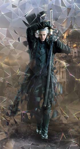 I Made Vergil Mobile Wallpaper Devilmaycry