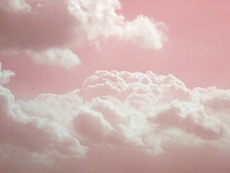 Pink White Clouds By