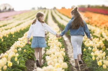 Spring Photos In Portland Tulip Fields Oregon Family Photographer