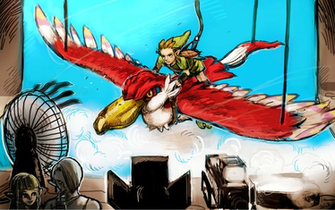 Ang Alamat Ng Zelda Larawan Funny Skyward Sword HD Wolpeyper And