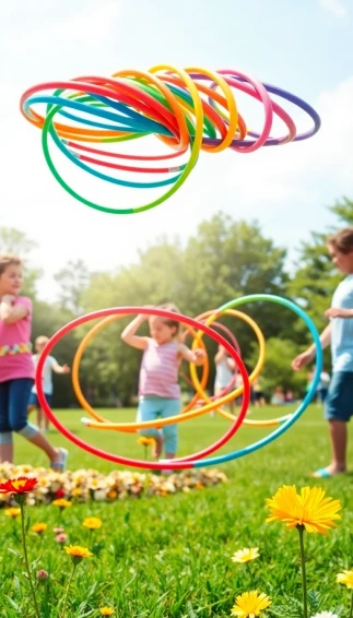 Hula Hoop Wallpaper