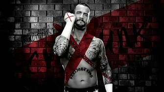 Cm Punk Dark Background Wallpaper