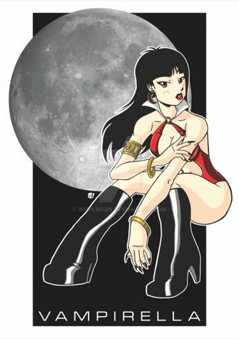 Vampirella By Worldgon