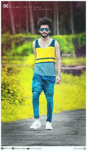 Model Akbar Shan With Image Photo Poses For Boy Studio