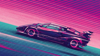 Lamborghini Countach HD Wallpaper Background Image