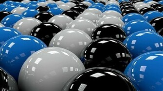 3d Neat Balls Wallpaper Cool