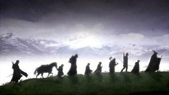The Lord Of Rings Fellowship Ring Computer Wallpaper