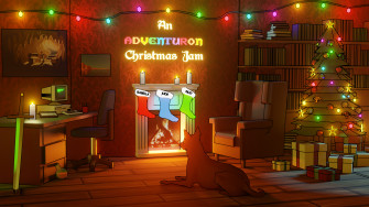 Adventuron Christmas Jam Illustrated Text Adventure Itch Io