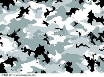 Camouflage Pattern Gray Black And White Colors Stock