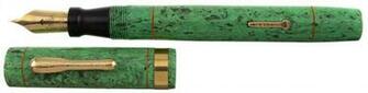 Pre Owned Conklin Endura Senior Marbleized Green Nibs