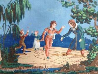 19th Century Jean Zuber Et Cie Wallpaper Mural Block Printed Image
