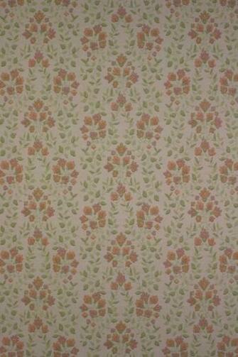 Small Pattern Floral Wallpaper From The 1950s Retro