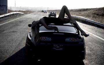 Girls Cars HD Wallpaper Background Image
