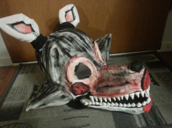 Phantom Mangle Cosplay Head By Bakukurara