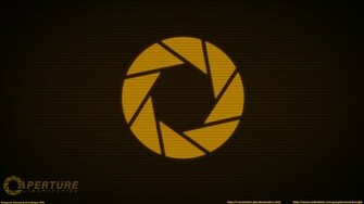 Aperture Laboratories Logo Wallpaper