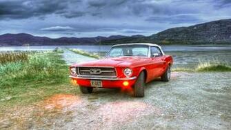 Ford Mustang HDr Wallpaper Background 4k Ultra HD