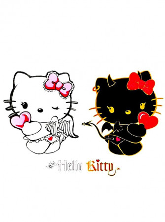 Good Kitty Bad Hello Tattoos