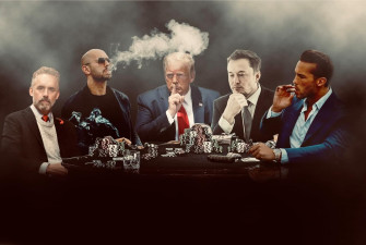 Top G Poster Donald Trump Andrew Tate Tristan Jordan Peterson Wallpaper