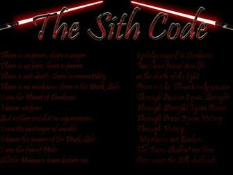 The Code Sith Art Print
