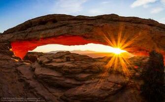 Mesa Arch Sunrise Location Utah Park Canyonlands National HD