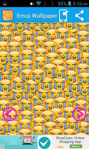 Emoji Wallpaper Screenshot Thumbnail