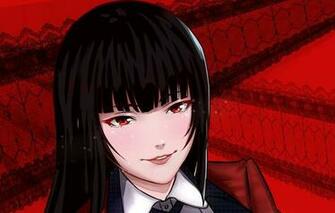 Wallpaper Anime Red Face Girl Compulsive Gambler Yumi
