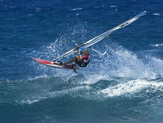 Wallpaper Windsurfing