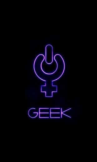 Geek Girl Phonewallpaper By Kittykate On Newgrounds