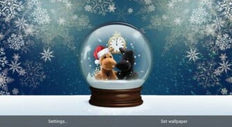Snow Globe Live Wallpaper Android Apps On Google Play