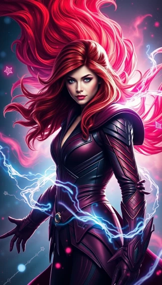 Scarlet Witch HD Wallpaper