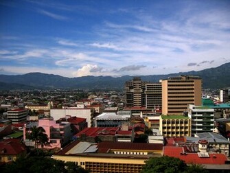 San Jose Costa Rica America Ciudad Edificios Wallpaper