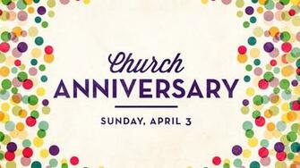 Church Anniversary Wallpaper