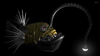 Steampunk Anglerfish Wallpaper Digital Art