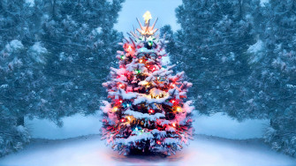 Christmas Snow Wallpaper