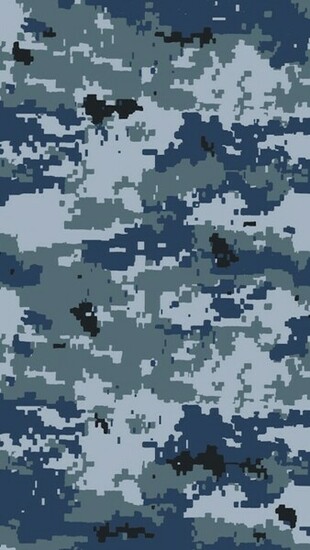 Navy Camo Sample iPhone Wallpaper