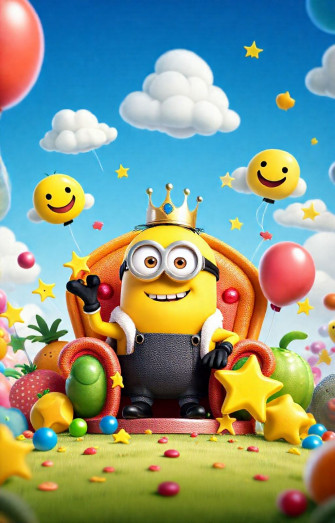 King Bob Minion Wallpaper