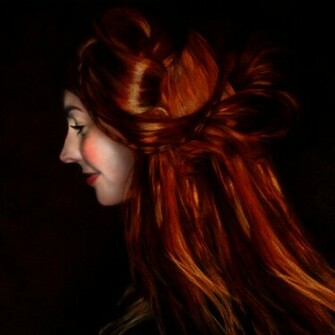 Pre Raphaelite Muse By Bluewater420