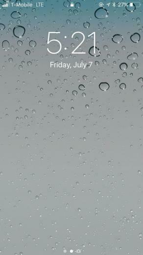 Rocking The Og Droplets Wallpaper With Ios Beta Crazy How Far